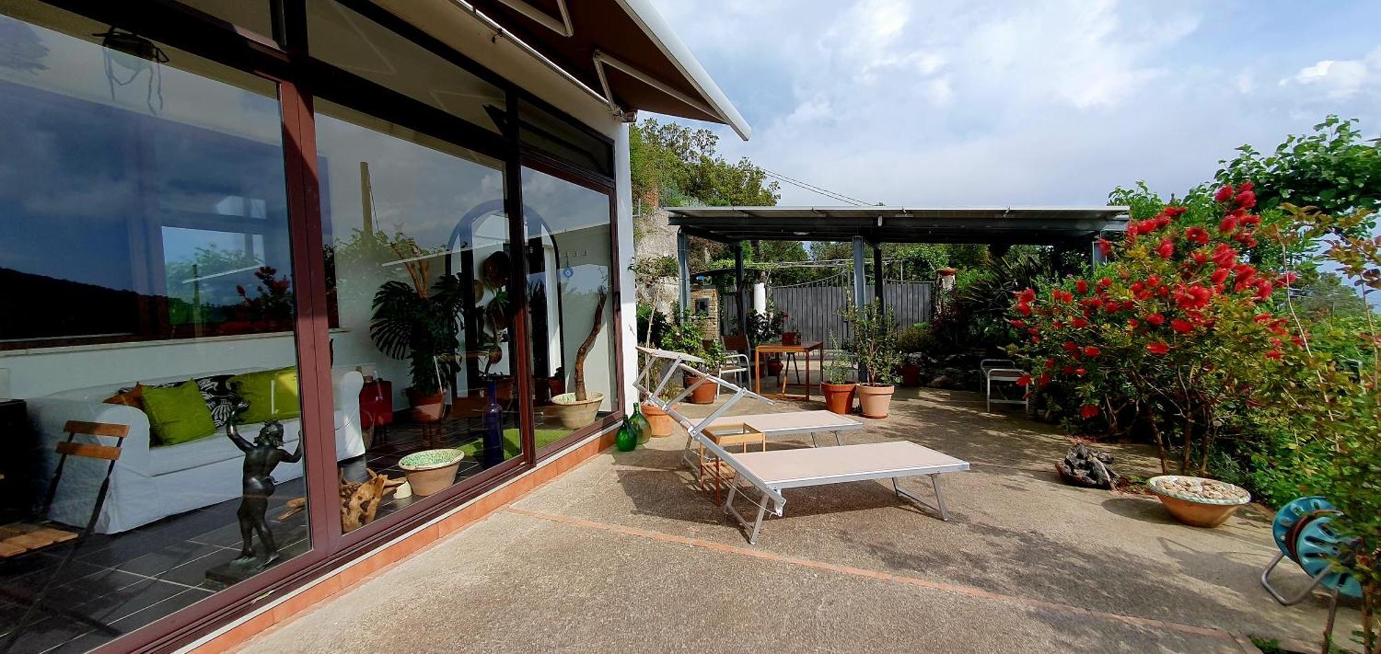 サレルノ Casa Dei Capperiヴィラ エクステリア 写真
